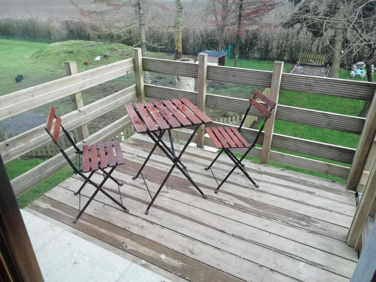 Etage A La Ferme Avec Piscine Interieure Privative, Selon Date Bassee Exterior foto