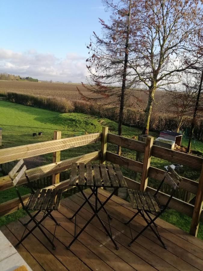 Etage A La Ferme Avec Piscine Interieure Privative, Selon Date Bassee Exterior foto